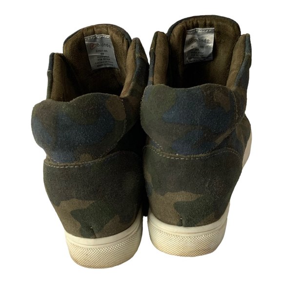 Blondo Glenda Camo Wedge Bootie \ Size 8M - Picture 11 of 13